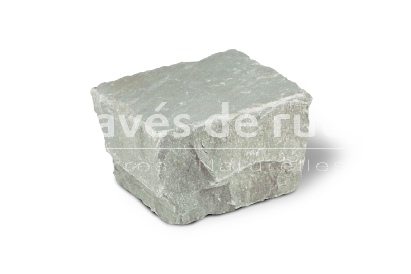 [2274] - pavé grès neuf kandla 14 x 14 x 8 gris